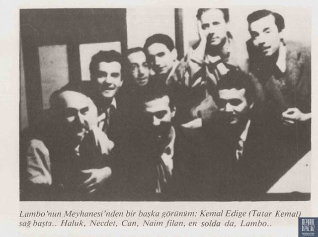 Lambo'nun Meyhanesi'nden bir fotoğraf...